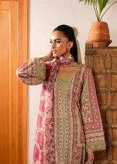Signature Prints By Nureh Printed Lawn 3 Piece Unstitched Suit NU24SPPL SP-141